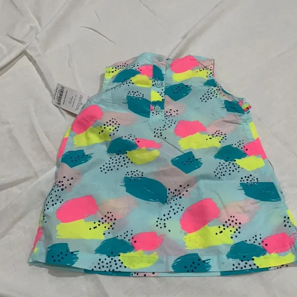 Carters 4t blouses NWT and one worn once